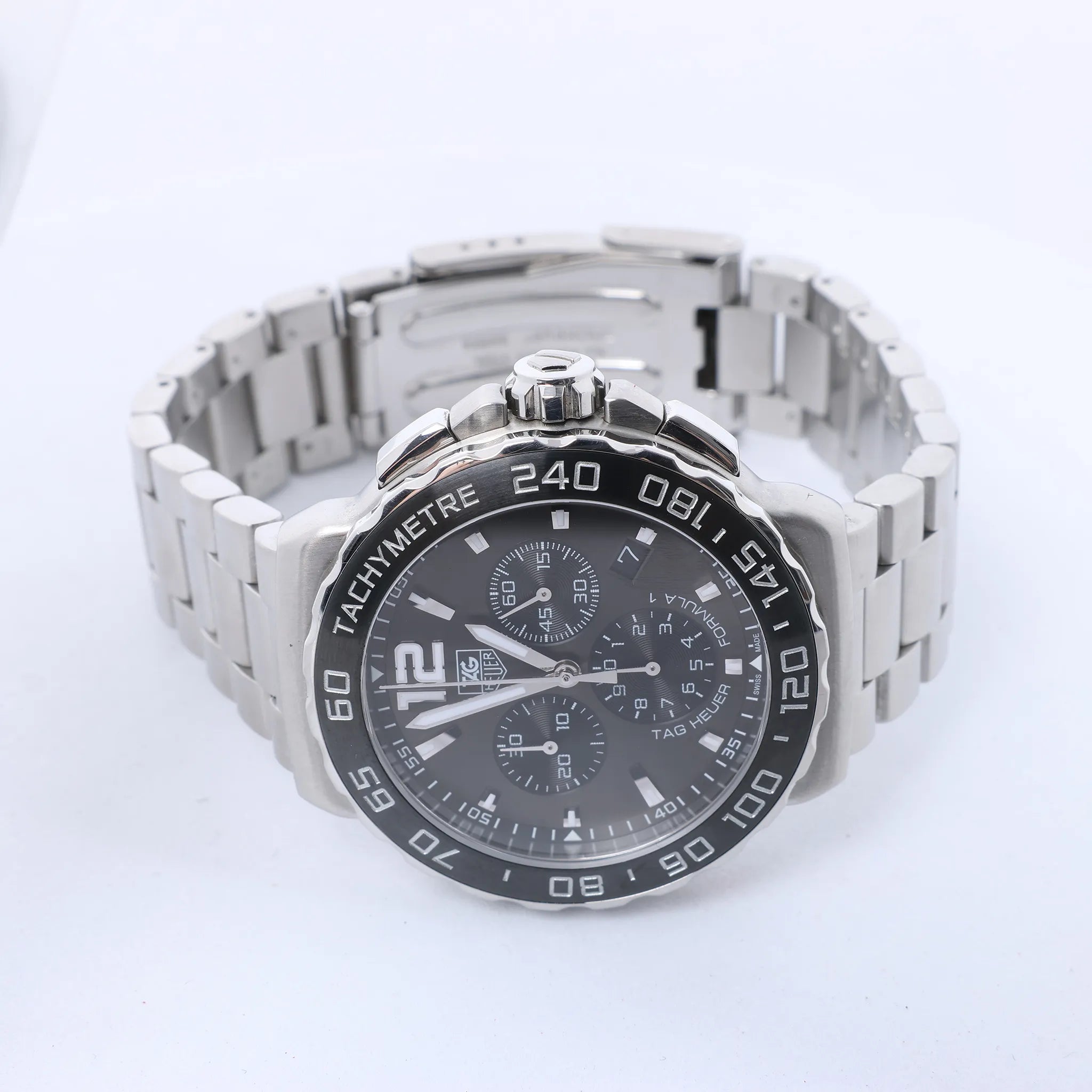 TAG Heuer Formula 1 CAU1115 EAH5110 SS QZ Watch with Gray Dial