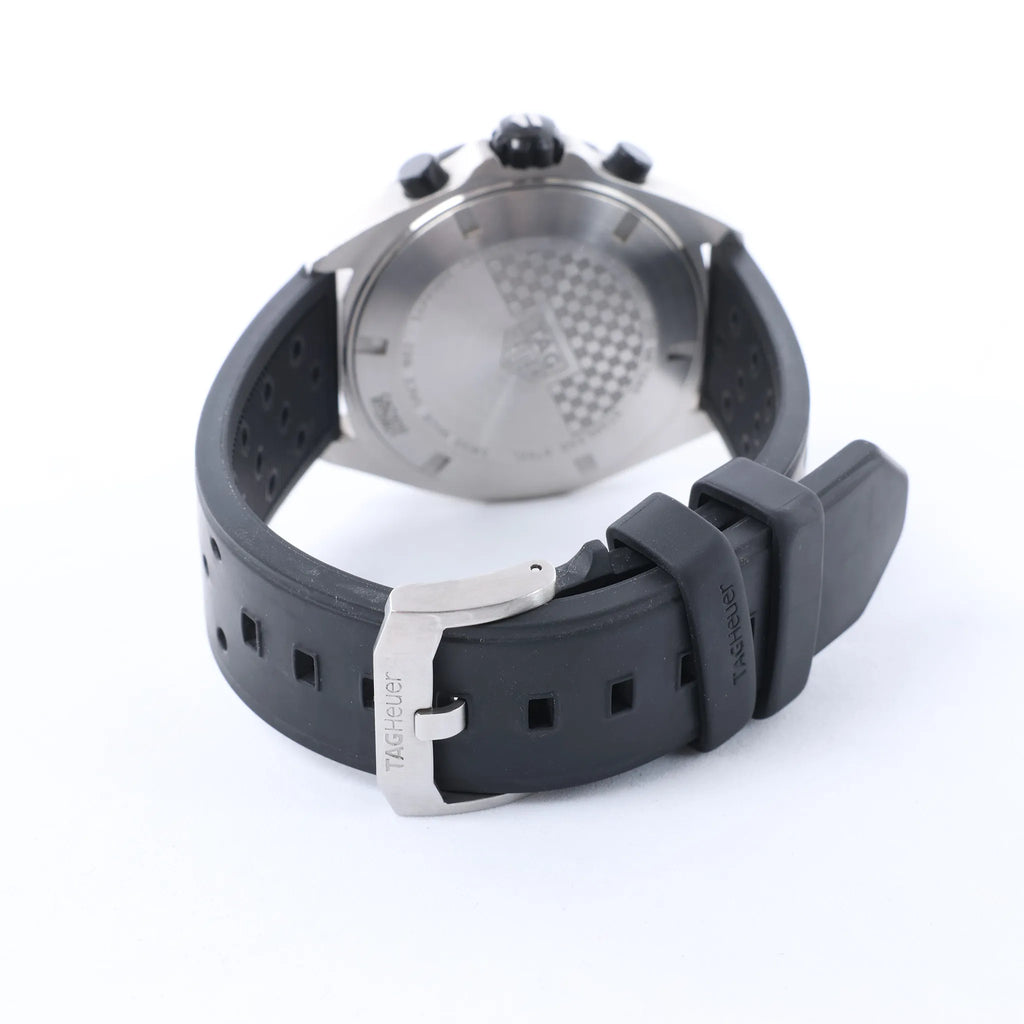 TAG Heuer Formula 1 CAZ1010 RTZ0821 SS x Rubber QZ Watch with Black Dial