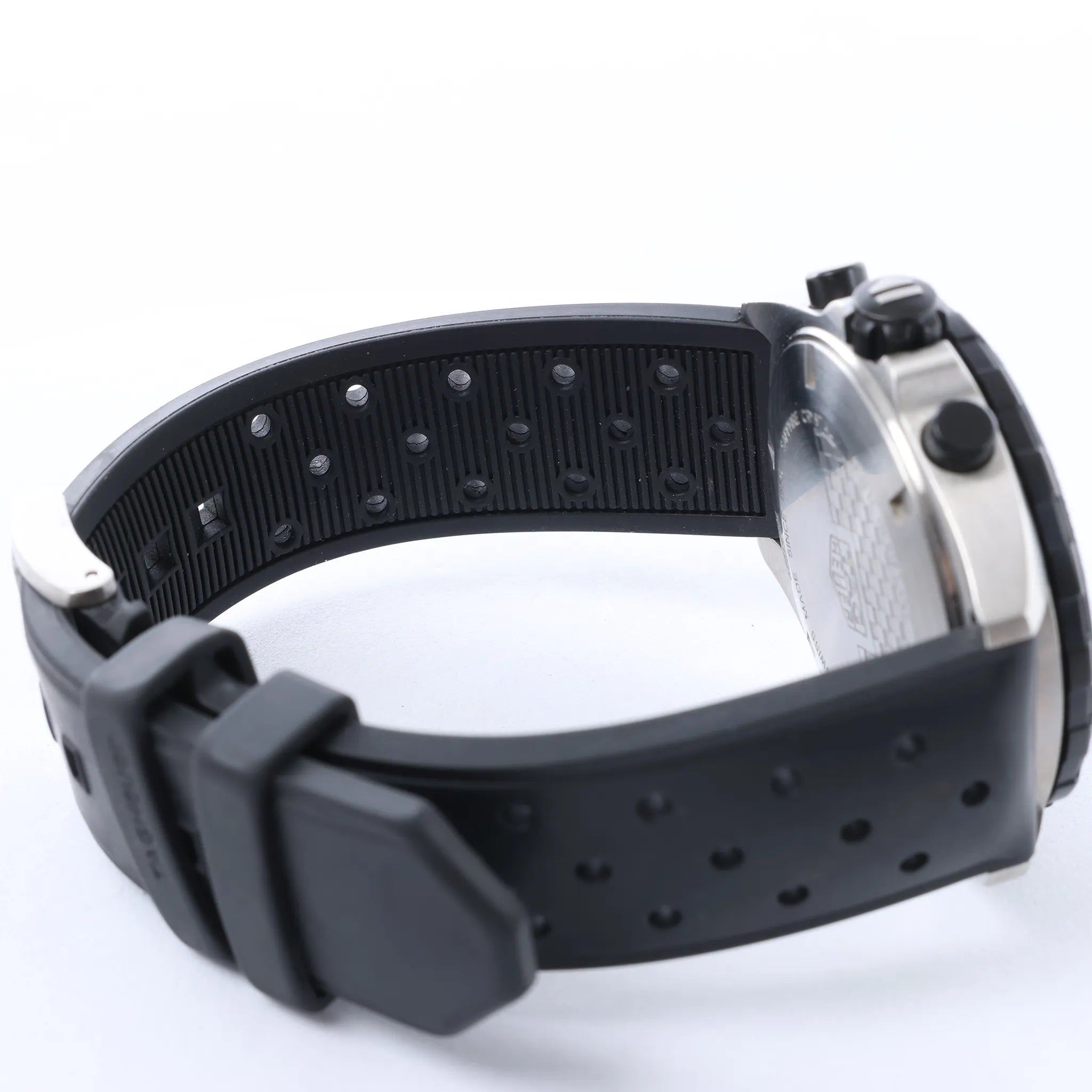 TAG Heuer Formula 1 CAZ1010 RTZ0821 SS x Rubber QZ Watch with Black Dial