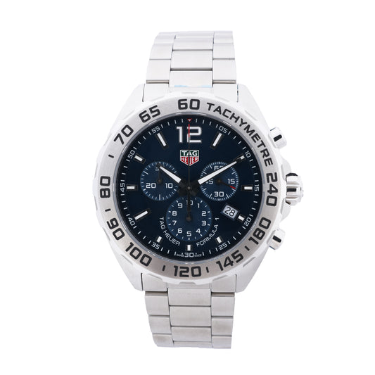 Montre TAG Heuer Formula 1 CAZ101K WZG9167 SS QZ à cadran bleu