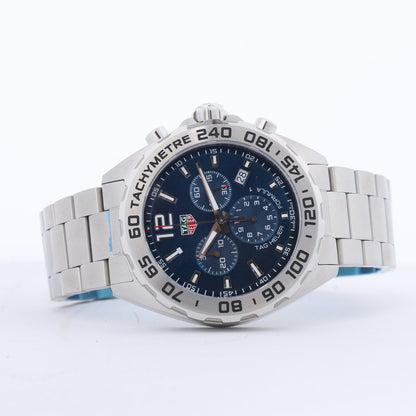 TAG Heuer Formula 1 CAZ101K WZG9167 SS QZ Uhr mit blauem Zifferblatt