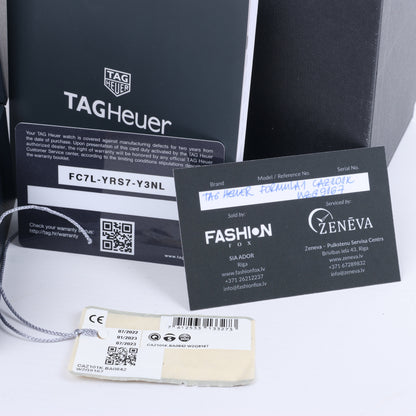 TAG Heuer Formula 1 CAZ101K WZG9167 SS QZ Uhr mit blauem Zifferblatt