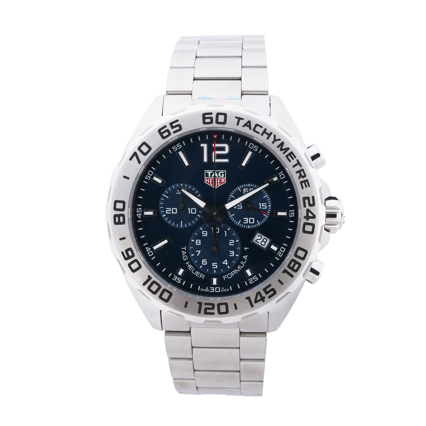 TAG Heuer Formula 1 CAZ101K WZG9167 SS QZ Uhr mit blauem Zifferblatt