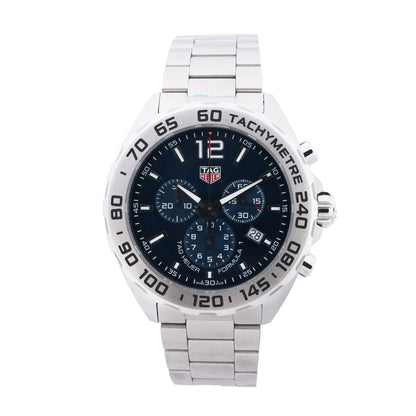 TAG Heuer Formula 1 CAZ101K WZG9167 SS QZ Uhr mit blauem Zifferblatt