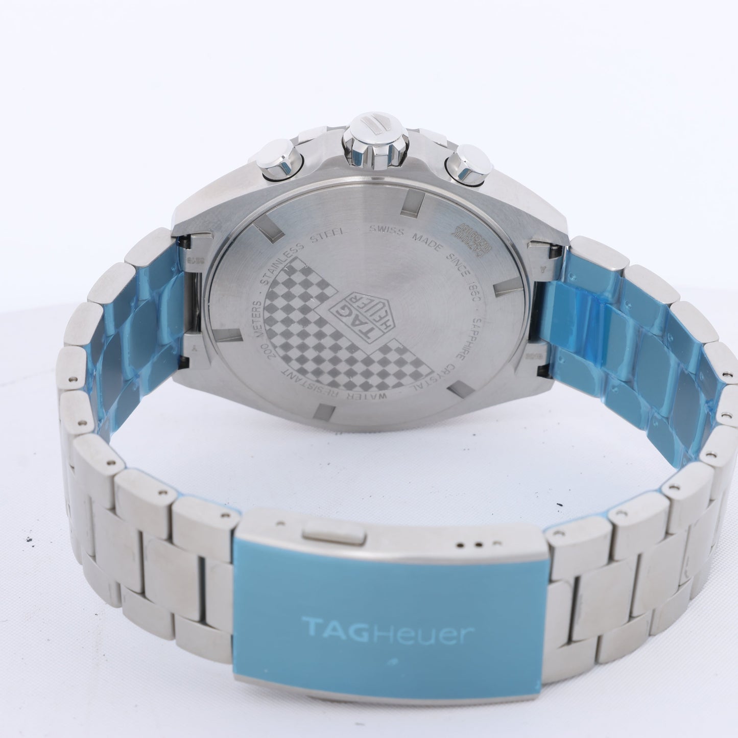 TAG Heuer Formula 1 CAZ101K WZG9167 SS QZ Uhr mit blauem Zifferblatt