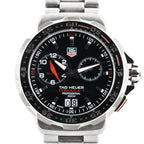 TAG Heuer Formula 1 WAH111C RPN7452 SS QZ Black Dial Watch