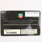 TAG Heuer Grand Carrera WAV511A.BA0900 SS AT Black Dial Watch