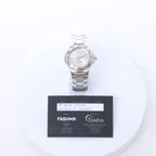 Reloj TAG Heuer Carrera Calibre 7 Twin time WAR2011.BA0723 WEC0228 SS AT con esfera plateada