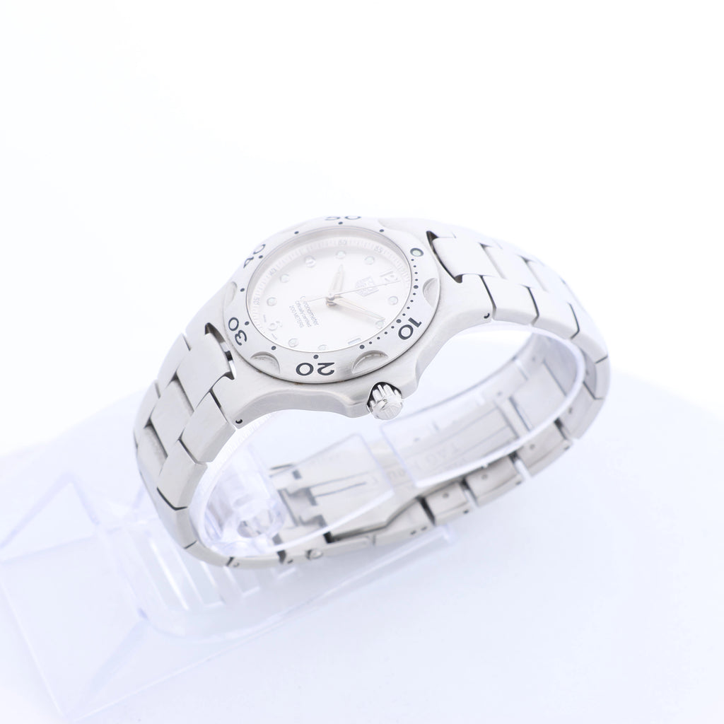 Reloj TAG Heuer Carrera Calibre 7 Twin time WAR2011.BA0723 WEC0228 SS AT con esfera plateada