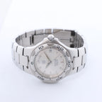 Reloj TAG Heuer Carrera Calibre 7 Twin time WAR2011.BA0723 WEC0228 SS AT con esfera plateada