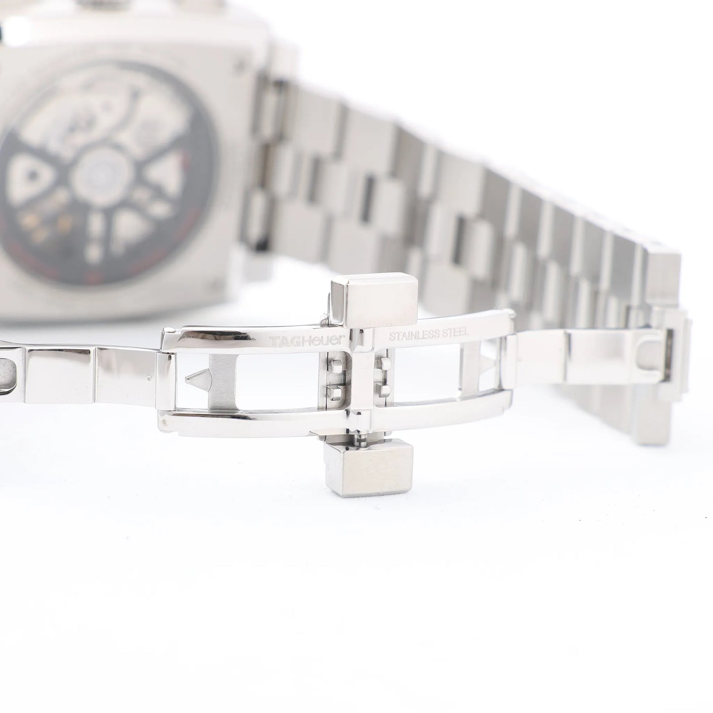 TAG Heuer Monaco Calibre Heuer 02 CBL2113.BA0644 WZS4878 SS AT Black Dial Watch