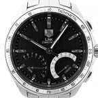 TAG Heuer Link Calibre S  CAT7010 RZP4293 SS QZ Black Dial Watch