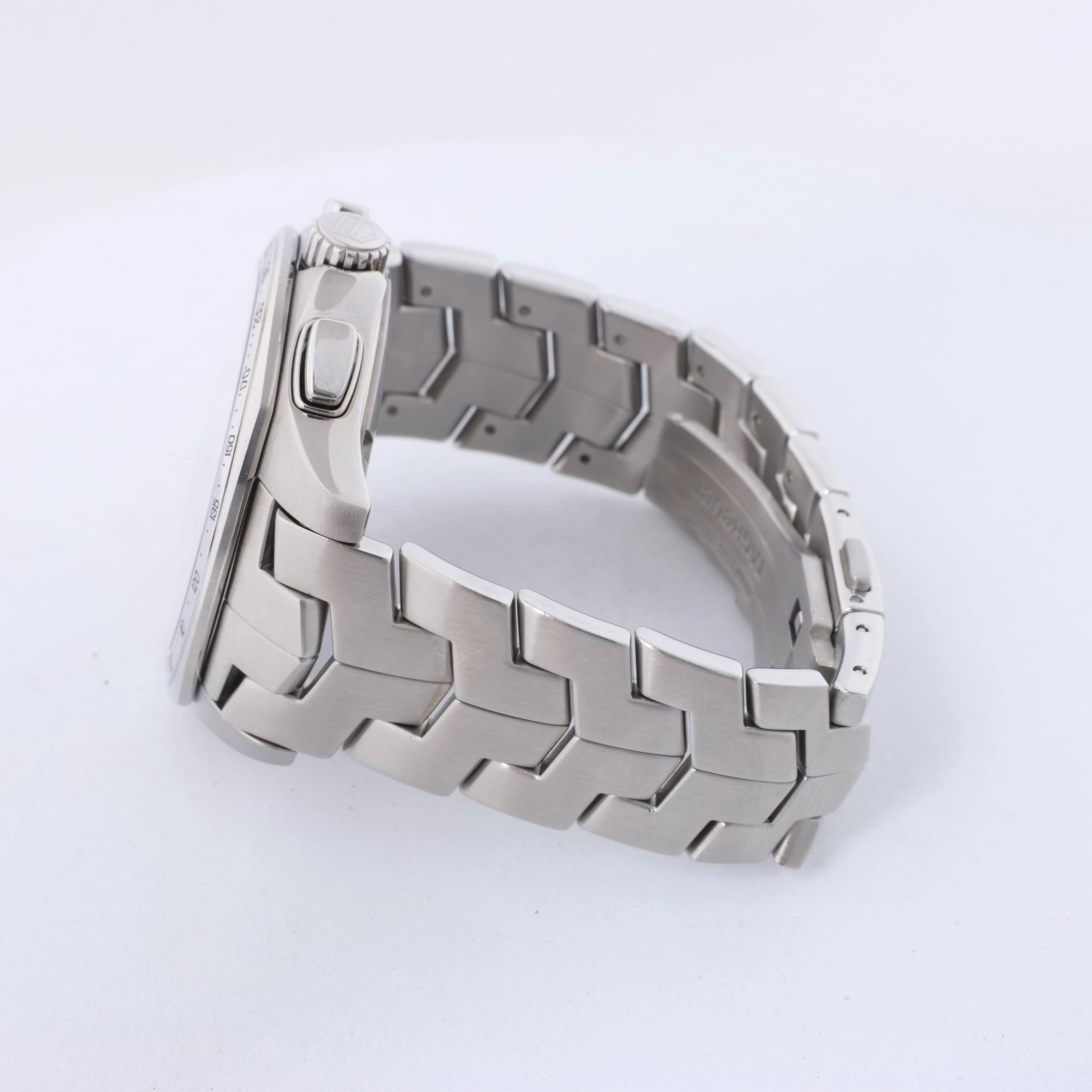 TAG Heuer link Caliber S Quartz Wristwatch, ref. CAT7010.BA0952 With Black Dial