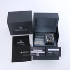 TAG Heuer link Caliber S Quartz Wristwatch, ref. CAT7010.BA0952 With Black Dial