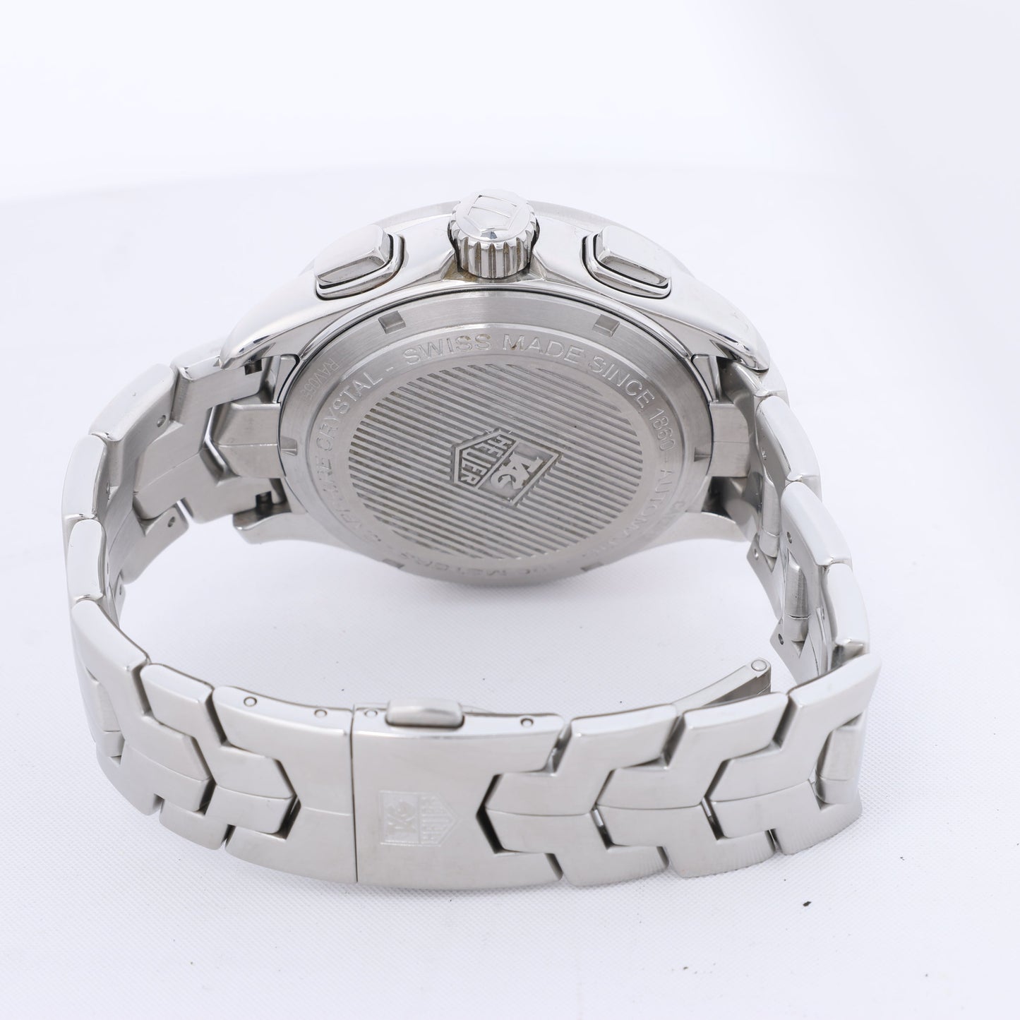 TAG Heuer Link Calibre 16 CAT2012 RAV0551 SS AT Black Dial Watch