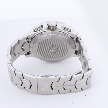 TAG Heuer Link Calibre 16 CAT2012 RAV0551 SS AT Black Dial Watch