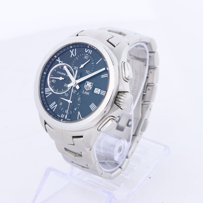 TAG Heuer Link Calibre 16 CAT2012 RAV0551 SS AT Black Dial Watch