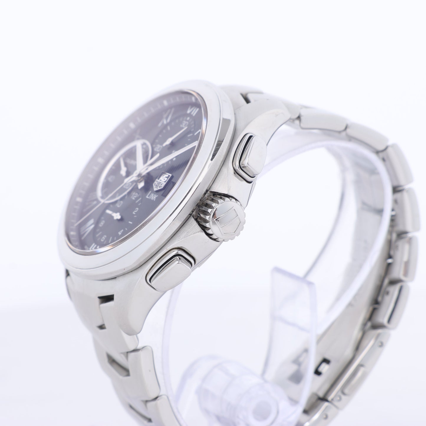 TAG Heuer Link Calibre 16 CAT2012 RAV0551 SS AT Black Dial Watch