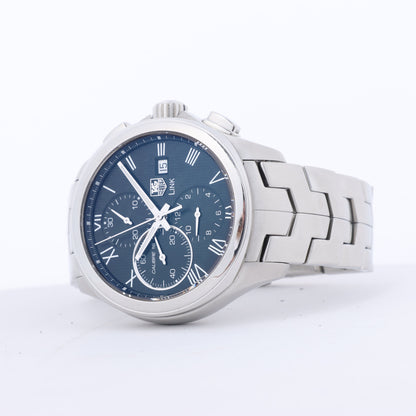 TAG Heuer Link Calibre 16 CAT2012 RAV0551 SS AT Black Dial Watch
