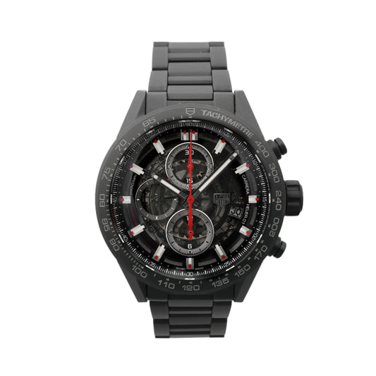 Montre TAG Heuer Carrera Heuer 01 CAR2090.BH0729 WPD0400 CE AT à cadran squelette