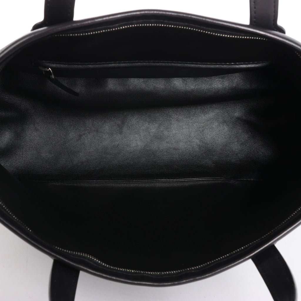 Bolso de piel The Row de los 90 en blanco