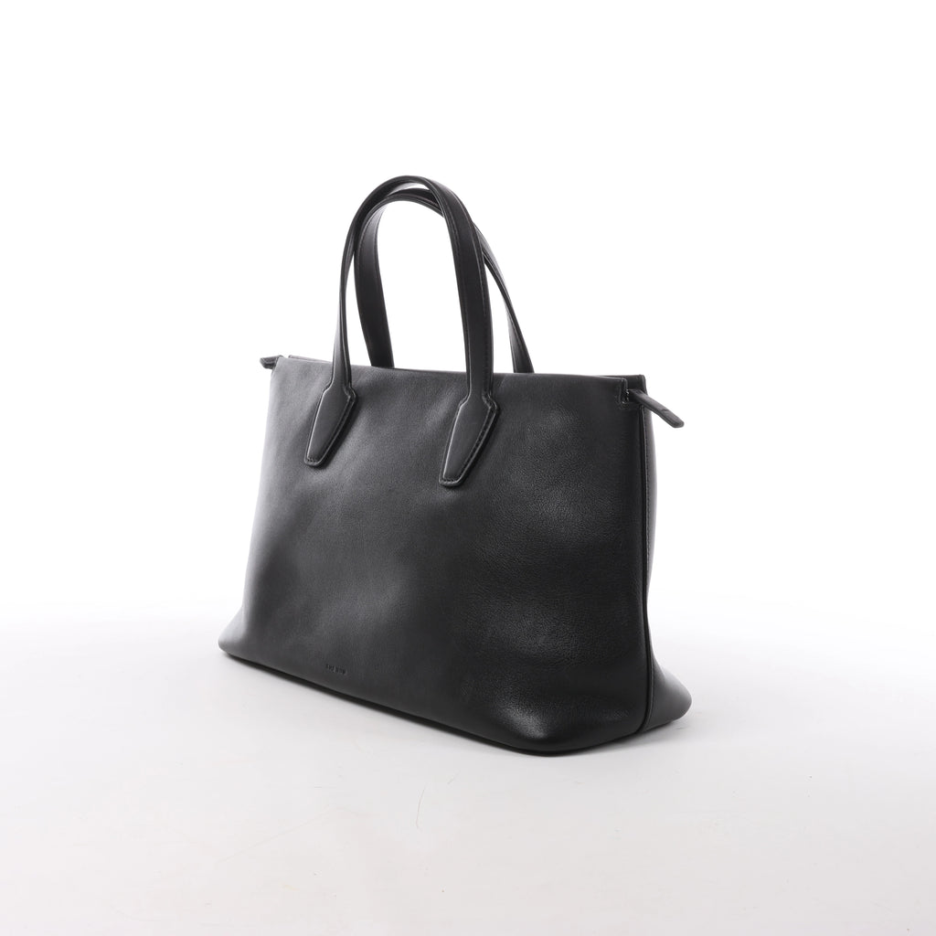 Bolso de piel The Row de los 90 en blanco