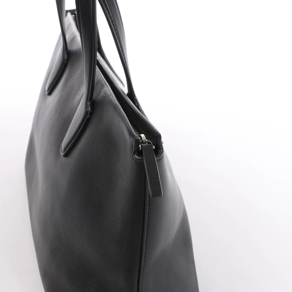 Bolso de piel The Row de los 90 en blanco