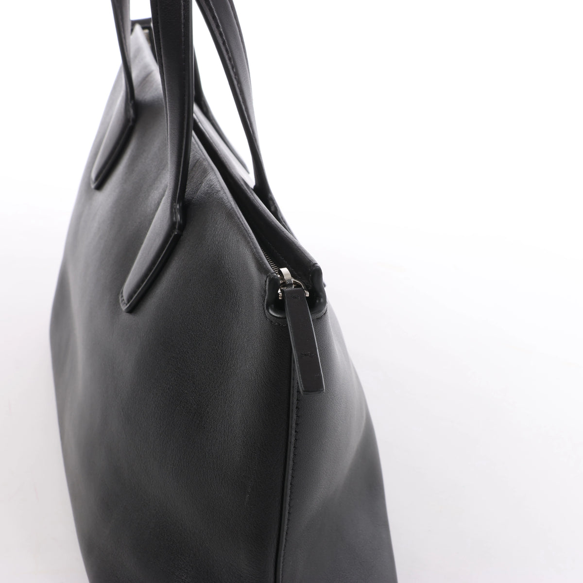 Bolso de piel The Row de los 90 en blanco