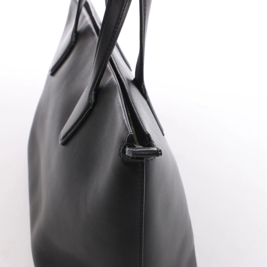Bolso de piel The Row de los 90 en blanco