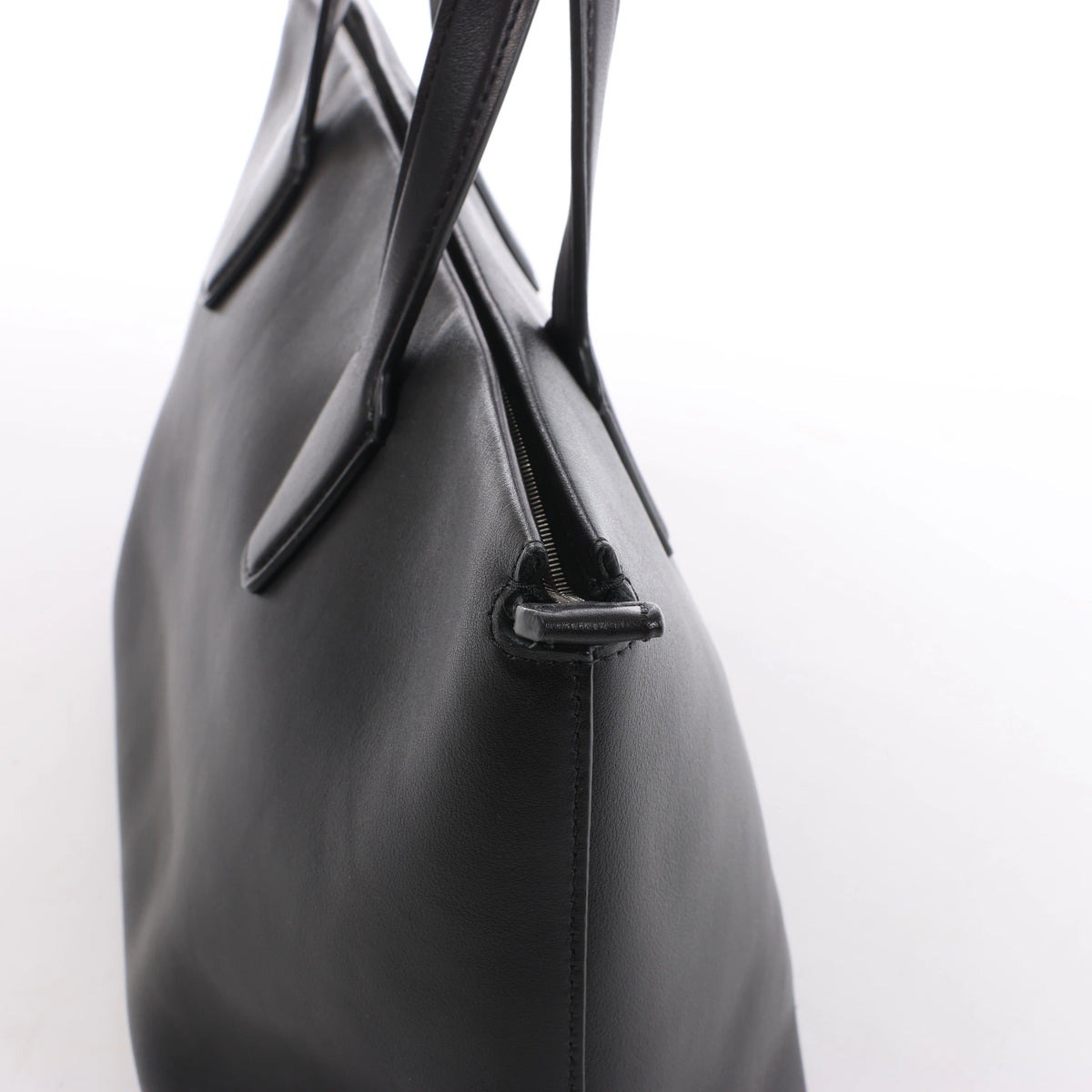 Bolso de piel The Row de los 90 en blanco