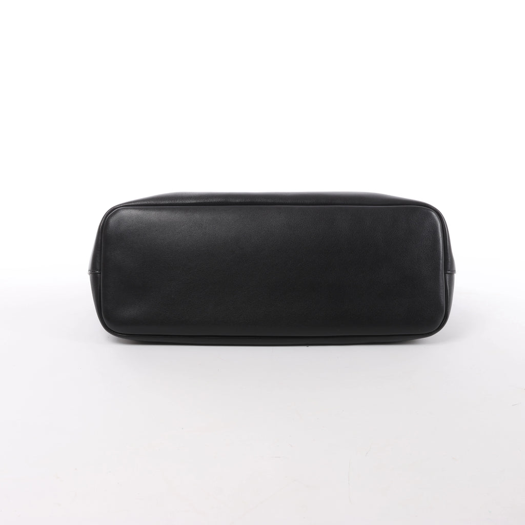 Bolso de piel The Row de los 90 en blanco