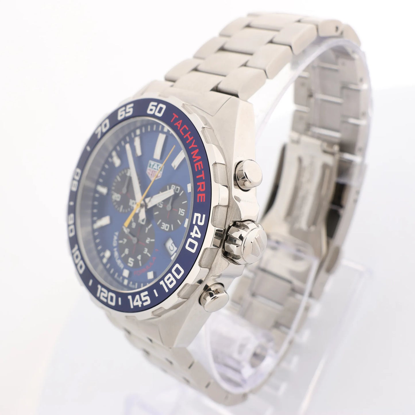 Montre chronographe TAG Heuer Formula 1 CAZ101AB.BA0842 WHP0842 x Red Bull Racing SS Quartz avec cadran bleu marine