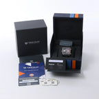 TAG Heuer Monaco Gulf Special Edition CAW211R.FC6401 WMY9310 SS x Leather AT Watch with Blue Dial