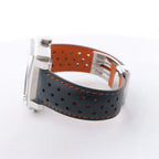 TAG Heuer Monaco Gulf Special Edition CAW211R.FC6401 WMY9310 SS x Leather AT Watch with Blue Dial
