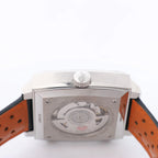 TAG Heuer Monaco Gulf Special Edition CAW211R.FC6401 WMY9310 SS x Leather AT Watch with Blue Dial