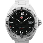 TAG Heuer Formula 1 WAZ1112 BRE3554 SS QZ Watch with Black Dial