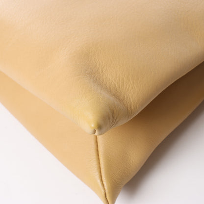 The Row Mini Twin Leather Shoulder Bag in Beige