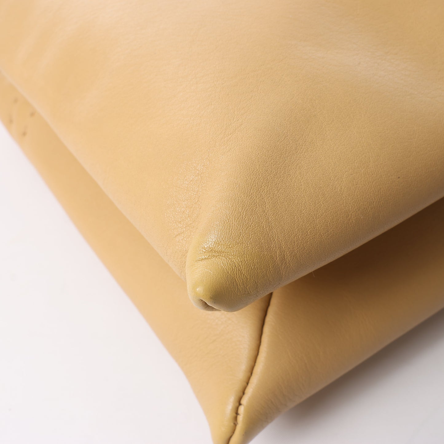 The Row Mini Twin Leather Shoulder Bag in Beige