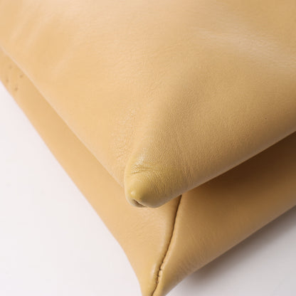 The Row Mini Twin Leather Shoulder Bag in Beige