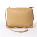 The Row Mini Twin Leather Shoulder Bag in Beige