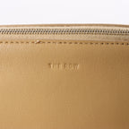 The Row Mini Twin Leather Shoulder Bag in Beige