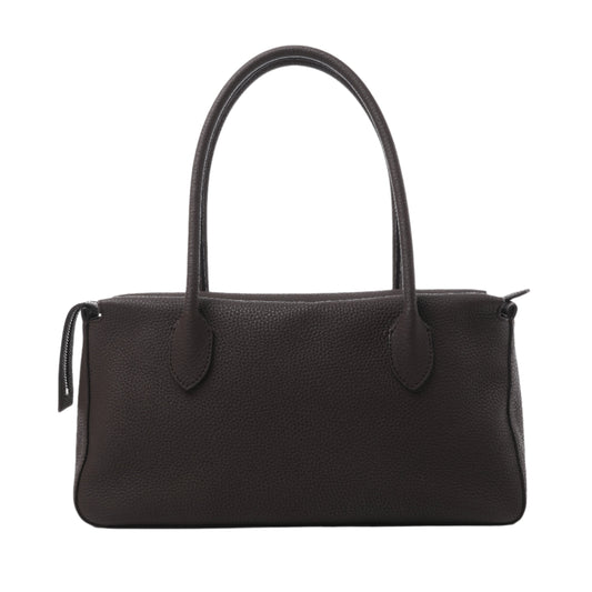 The Row East/West Lederhandtasche in Braun