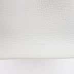 The Row Soft Margaux 10 Leather 2Way Handbag in White