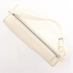 The Row 90's Leather Handbag in White