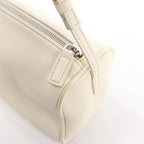 The Row 90's Leather Handbag in White