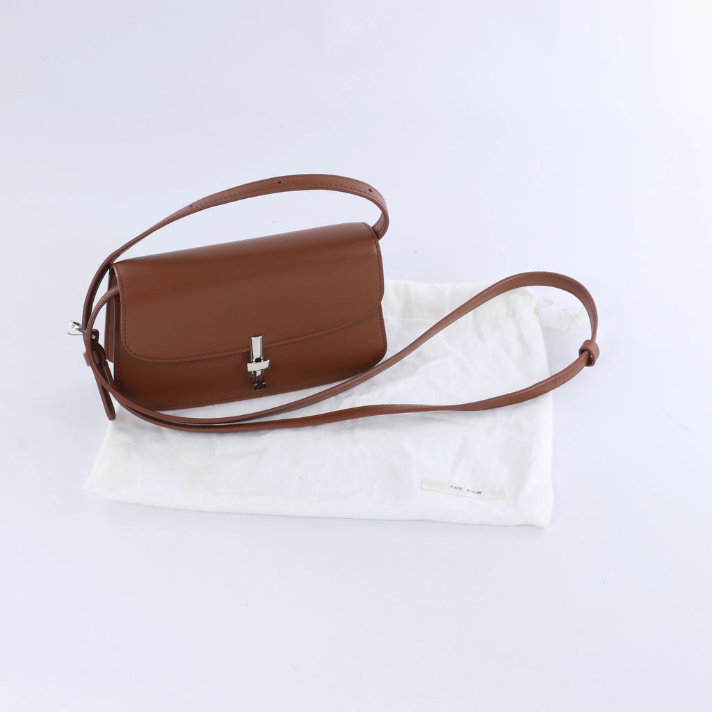 Bolso de hombro grande de piel Park Tote de The Row en color negro