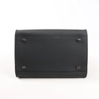 The Row Soft Margaux 10 Leather 2Way Handbag in Black