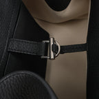 The Row Soft Margaux 10 Leather 2Way Handbag in Black