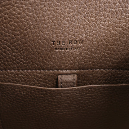 Sac à main The Row Soft Margaux 10 en cuir marron, 2 en 1