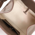 The Row Soft Margaux 10 Leather 2Way Handbag in Brown